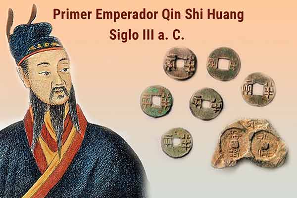 monedas chinas historia